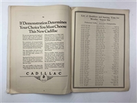 1925 PGA Championship at Olympia Fields Program - Walter Hagen Win - Only Known Publicly Offered Example!