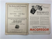 1925 PGA Championship at Olympia Fields Program - Walter Hagen Win - Only Known Publicly Offered Example!