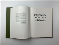1982 'Pine Valley Golf Club: A Chronicle' 1st Edition 
