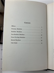 1977-78 Pine Valley Golf Club Membership Directory and Rule Book