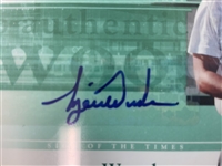 2005 Upper Deck SP Authentic Golf Tiger Woods Sign of the Times Autograph Card #TW PSA 9 Mint