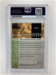 2001 Upper Deck Tiger Woods Tiger's Tales Card TT17 PSA/DNA Authentic Auto