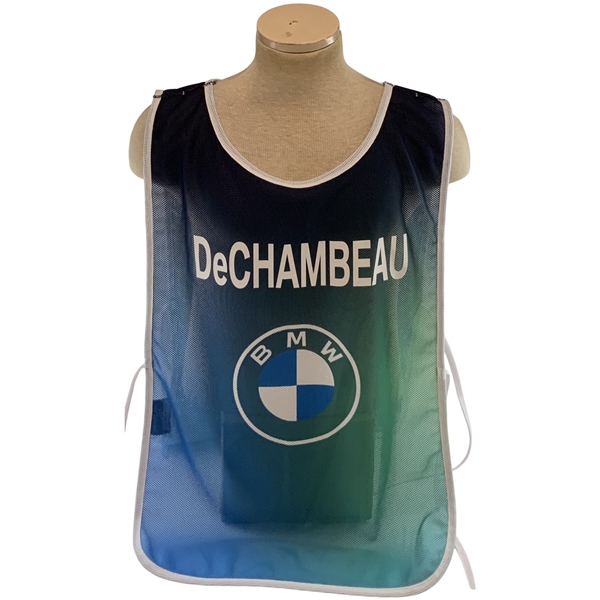 Bryson DeChambeau Tournament Issued BMW Championship PGA Tour Caddie Bib