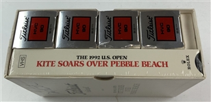 Tom Kite Signed 1992 U.S. Open at Pebble Beach Titleist Commemorative Box Set JSA ALOA