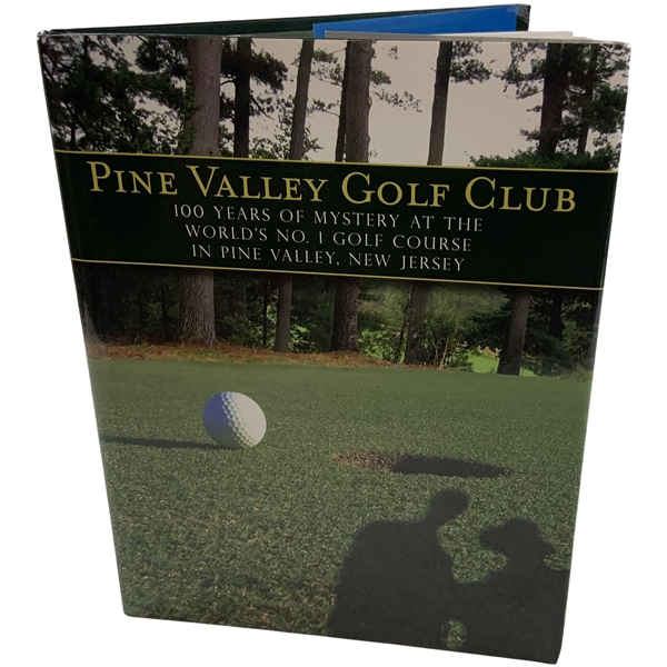 2012 Pine Valley GC 100 Years of Mystery At The Worlds No. 1 Golf Course Signed by Author J.E. Sounders