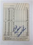 Arnold Palmer Signed Pine Valley GC Scorecard with Personalization JSA ALOA