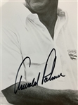Arnold Palmer Signed B&W Photo JSA ALOA