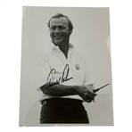 Arnold Palmer Signed B&W Photo JSA ALOA