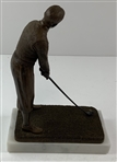 Bobby Jones Commemorative Bronze Finished Statue by A. Petitto for United States Historical Society, 1988