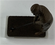 Bobby Jones Commemorative Bronze Finished Statue by A. Petitto for United States Historical Society, 1988