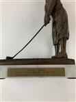 Bobby Jones Commemorative Bronze Finished Statue by A. Petitto for United States Historical Society, 1988