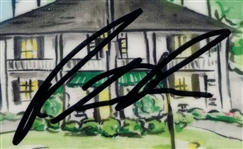 Patrick Reed Signed 2018 Masters Tournament SERIES Badge #R12769 JSA ALOA