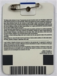 Jose Maria Olazabal Signed 1999 Masters Tournament SERIES Badge #R06870 JSA ALOA