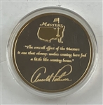 Arnold Palmer Ltd Ed Masters Coins Set in Original Emerald Box w/COA #279/750