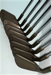 Set of (9) Ping Eye2 Beryllium Copper Red Dot Irons & Wedges - Matching Serial #465738A