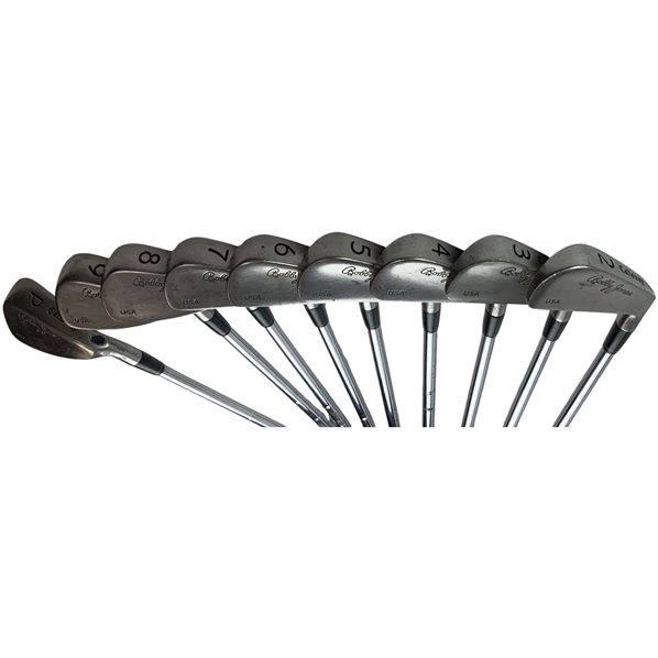 A 9-Piece Set of Callaway Bobby Jones USA Muscle Back Blade Irons