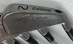 A 9-Piece Set of Callaway Bobby Jones USA Muscle Back Blade Irons
