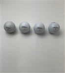 Casper, Ogilvy, Goosen & Els Signed Golf Balls JSA ALOA