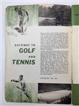 1959 Wilson Sporting Goods Catalog No. 591 Gateway to Golf and Tennis Arnold Palmer Cover