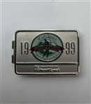(3) Jim Thorpe Golf Tournament Contestant Money Clips 1995-2001