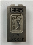 (3) Jim Thorpe Golf Tournament Contestant Money Clips 1995-2001