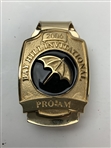 A 2006 Bay Hill Invitational Pro-Am Contestant Money Clip and Lapel Pin Set by Malcolm DeMille Inc.