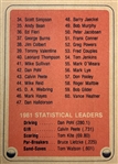 1982 Donruss PGA Tour Golf Stars Uncut Production Sheet 66 Cards Fred Couples Rookie Jack Nicklaus