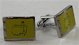 A Pair of Masters Tournament Yellow Pin Flag Cufflinks