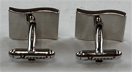 A Pair of Masters Tournament Yellow Pin Flag Cufflinks