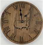 Masters Tournament 13-Inch Wooden Wall Clock with Original Box