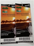 Large Collection of US Open and PGA Champ Tickets From 2002-2015 Including Tiger Woods Wins
