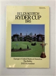 Collection of Six Ryder Cup Official Souvenir Programs and Magazines 1957-1989