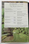 Collection of Six Ryder Cup Official Souvenir Programs and Magazines 1957-1989