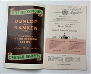 Collection of Six Ryder Cup Official Souvenir Programs and Magazines 1957-1989