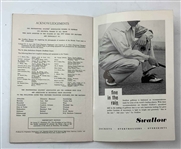 Collection of Six Ryder Cup Official Souvenir Programs and Magazines 1957-1989