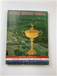 Collection of Six Ryder Cup Official Souvenir Programs and Magazines 1957-1989