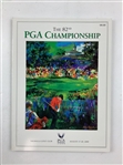 A Trio of Official PGA Championship Programs, 1981, 1996, and 2000