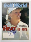 Pepper, Lopez, Bradley, Sorenstam, Inkster & Sheehan Signed Magazines & Nancy Lopez Golf Balls & Swing Weight Trainer JSA ALOA
