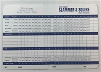 Trevino & Player Signed World Golf Village Scorecards & Masters Logo Golf Balls JSA ALOA