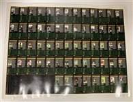 Champions of Golf The Masters Collection 1934-1996 Uncut Card Sheet