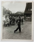A Collection of Nine Vintage Photographs of British Golfer Henry Cotton