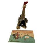 Two Pieces of Mid-Century Chicken in the Rough Advertising Memorabilia