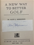 A Trio of Vintage Golf Books by John Duncan Dunn, Alex J. Morrison (Signed), and Joseph T. Shaw (DJ)