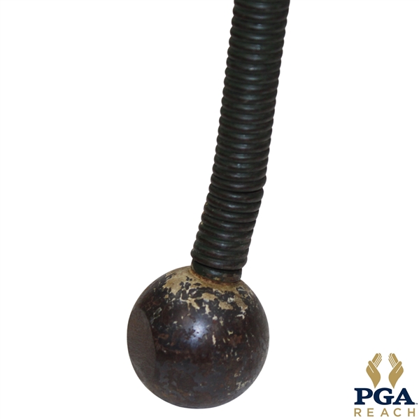 Vintage Pro-Swing Ball on Wooden Club Training Aid