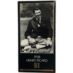Henry Picard Signed 1938 GSV Masters Collection Card JSA ALOA
