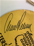 Palmer, Casper, Coody & Broadcast Legends Signed 1976 Masters Par 3 Wednesday Ticket #7387 JSA ALOA