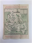 1960 Masters Spectator Guide & Pairings Sheets - Jack Nicklaus Low Am & Arnie Win