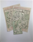 1960 Masters Spectator Guide & Pairings Sheets - Jack Nicklaus Low Am & Arnie Win