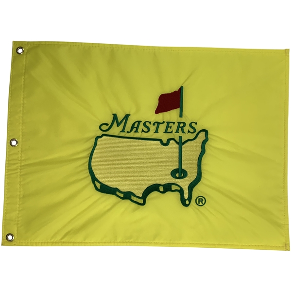 1997 Masters Embroidered Flag with Full Embroidered Center Logo