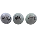 Ludvig Aberg, Sahith Theegala & Gordon Sargent Signed Golf Balls JSA ALOA